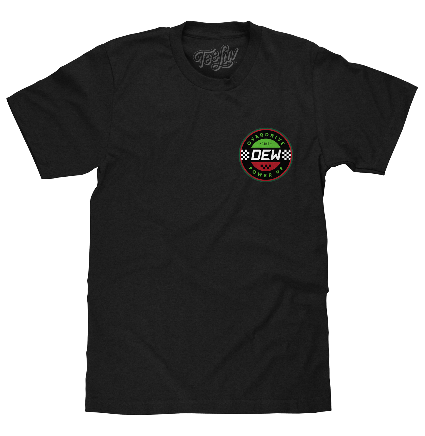 Mountain Dew 'Do The Dew' Racing Double-Sided T-Shirt – Black