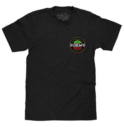 Mountain Dew 'Do The Dew' Racing Double-Sided T-Shirt – Black
