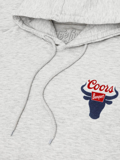 Coors Banquet Rodeo Pullover Hoodie – Ash Gray