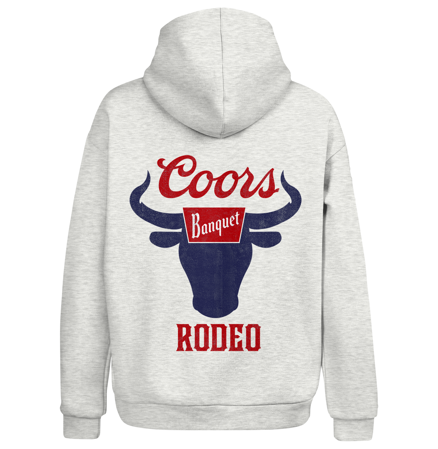 Coors Banquet Rodeo Pullover Hoodie – Ash Gray