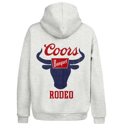 Coors Banquet Rodeo Pullover Hoodie – Ash Gray