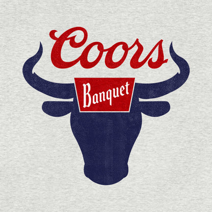 Coors Banquet Rodeo Pullover Hoodie – Ash Gray