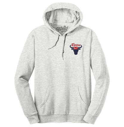 Coors Banquet Rodeo Pullover Hoodie – Ash Gray
