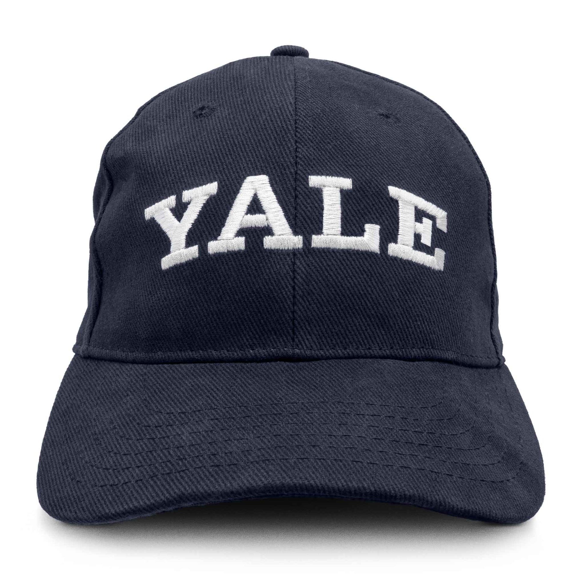 Yale University Embroidered Baseball Cap | Navy Blue