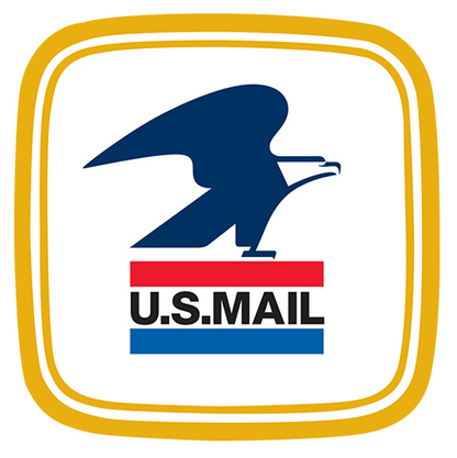 USPS Standing Eagle U.S. Mail Embroidered Cuffed Beanie | Navy
