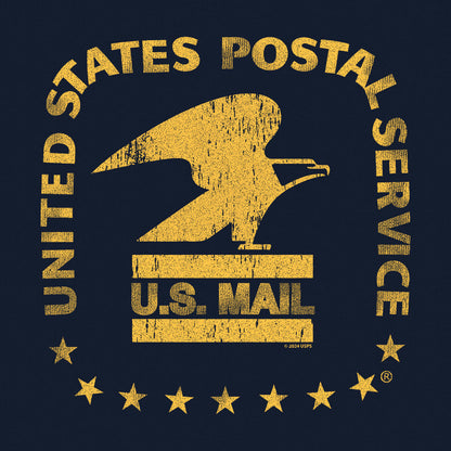 USPS Standing Eagle Logo Long Sleeve T-Shirt | Navy Blue