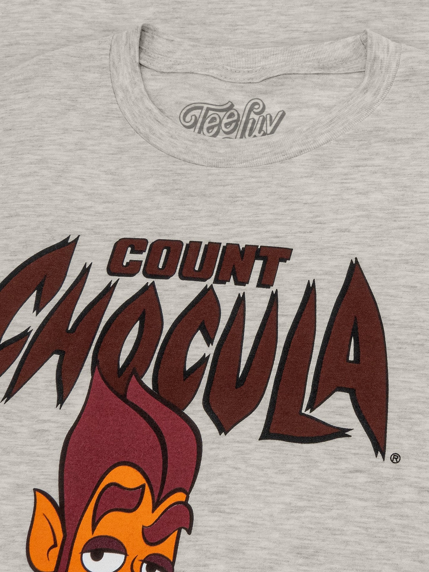 Count Chocula Monster Cereal Mascot T-Shirt – Oat Heather