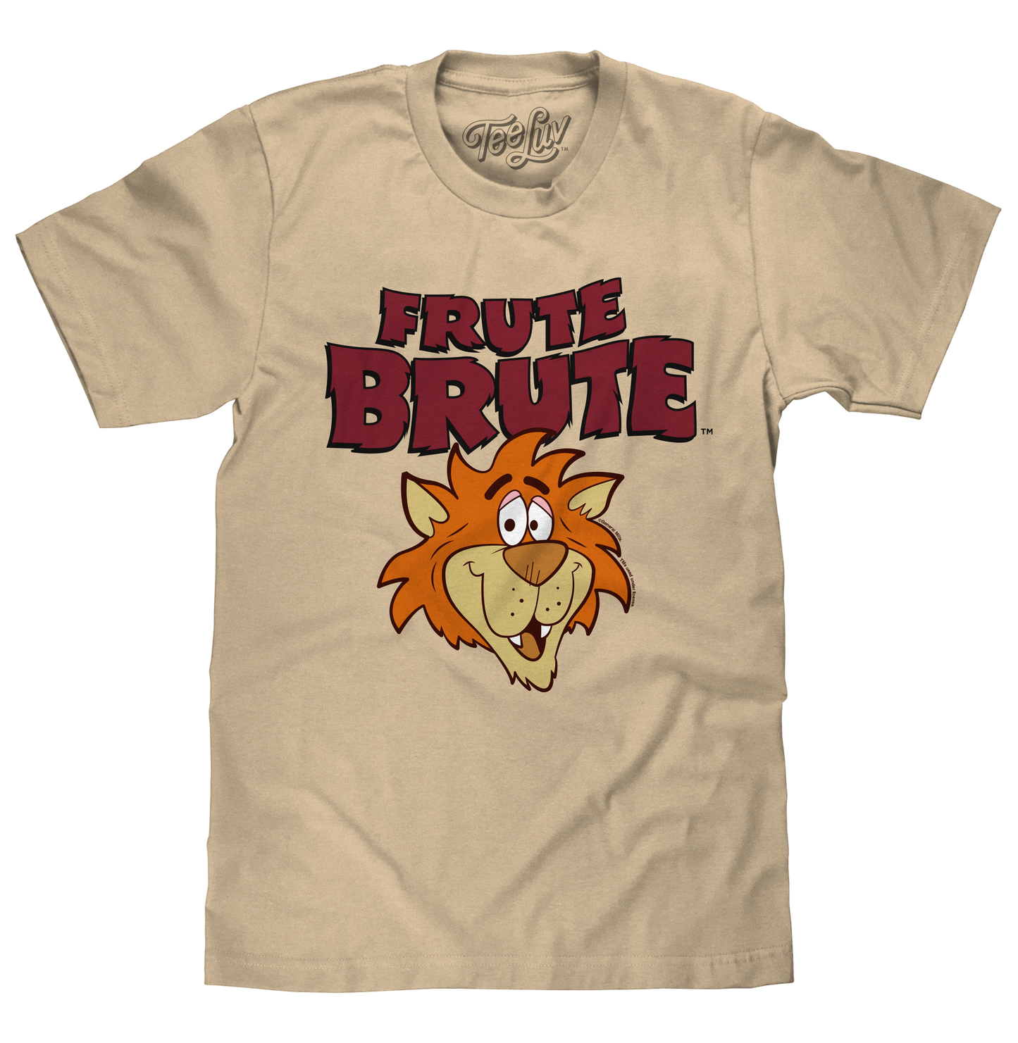 Frute Brute Monster Cereal T-Shirt | Retro 70s Werewolf Logo | Cream