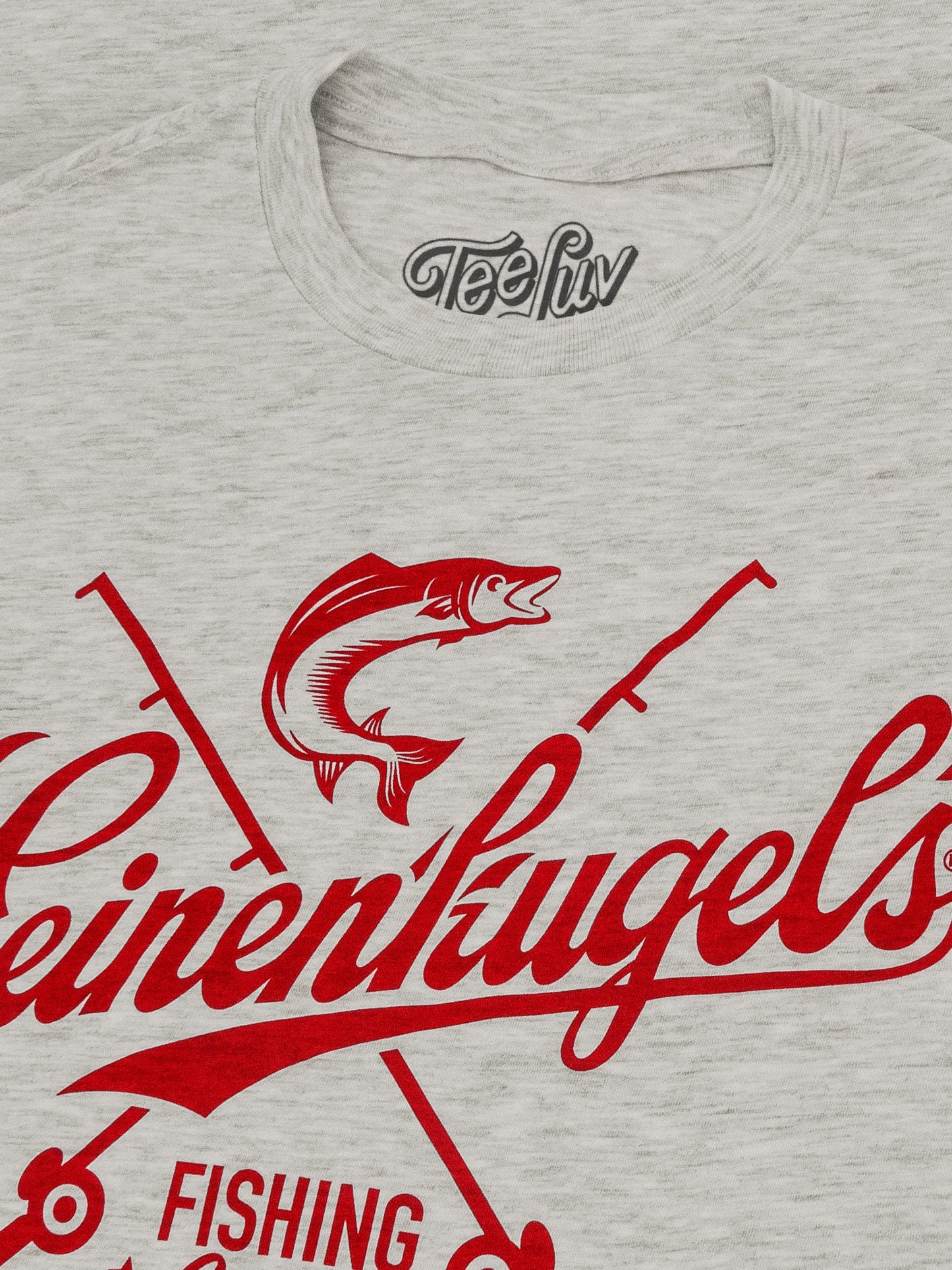 Leinenkugel's 'Fishing Camp' Beer Logo T-Shirt – Ash Gray