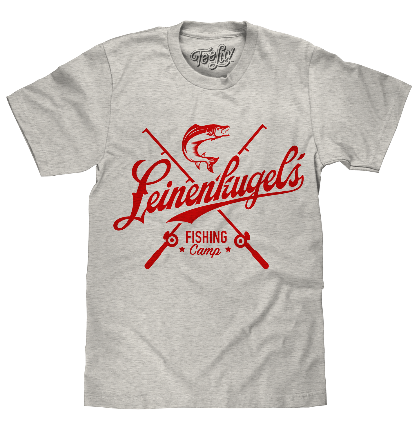 Leinenkugel's 'Fishing Camp' Beer Logo T-Shirt – Ash Gray