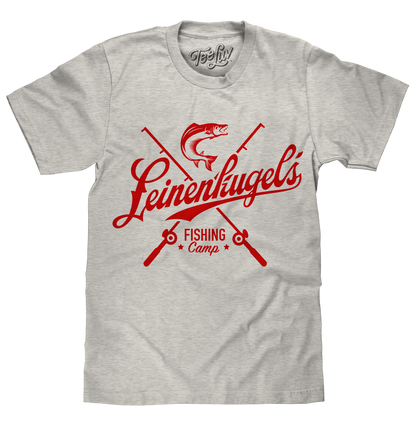 Leinenkugel's 'Fishing Camp' Beer Logo T-Shirt – Ash Gray