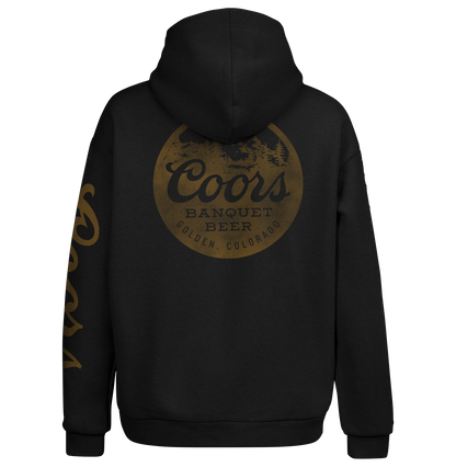 Coors Banquet Triple-Print Pullover Hoodie – Black