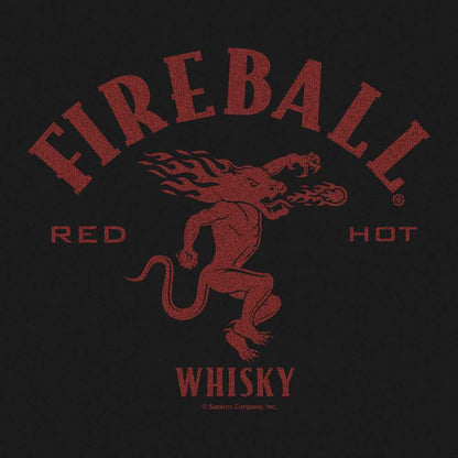 Fireball Cinnamon Whisky Dragon Pullover Hoodie – Black