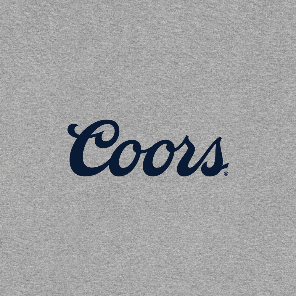 Coors Banquet "Since 1873" T-Shirt | Front & Back Print | Athletic Heather Gray