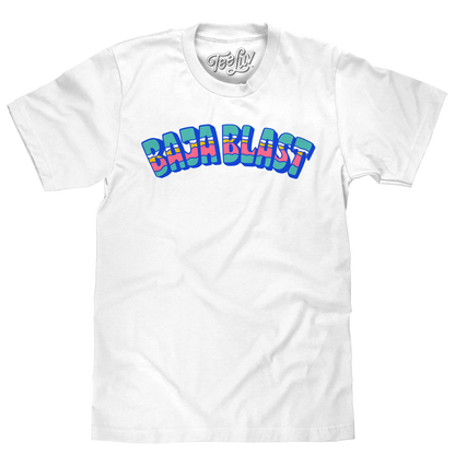 Mountain Dew Baja Blast Tropical Double-Sided T-Shirt – White