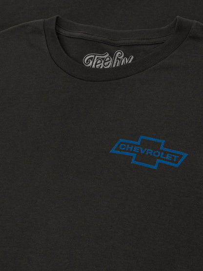 Chevrolet '72 Camaro T-Shirt | Faded Front & Back Print | Vintage Black