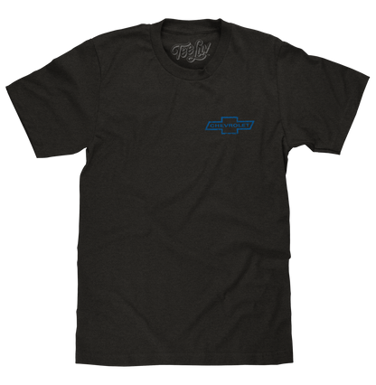 Chevrolet '72 Camaro T-Shirt | Faded Front & Back Print | Vintage Black