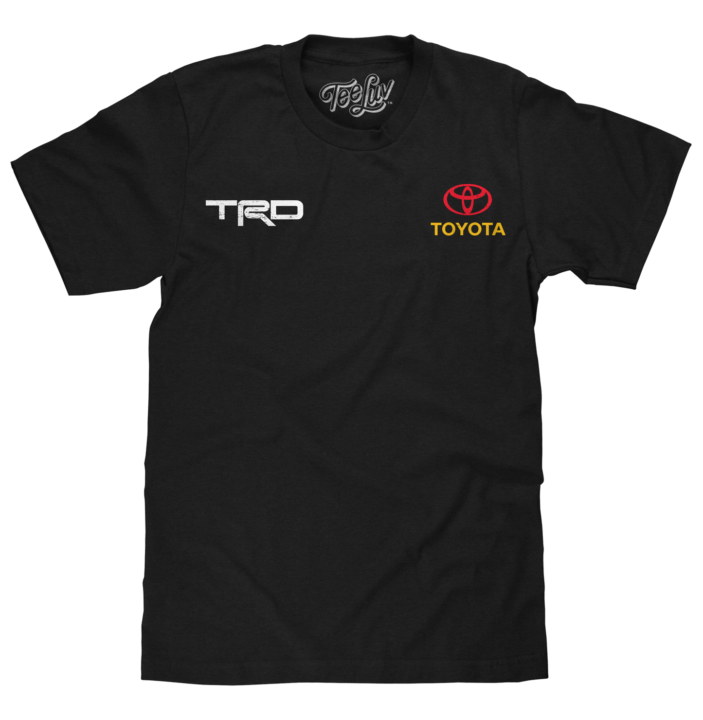 Toyota TRD 'Engineered To Win' Double-Sided T-Shirt – Black