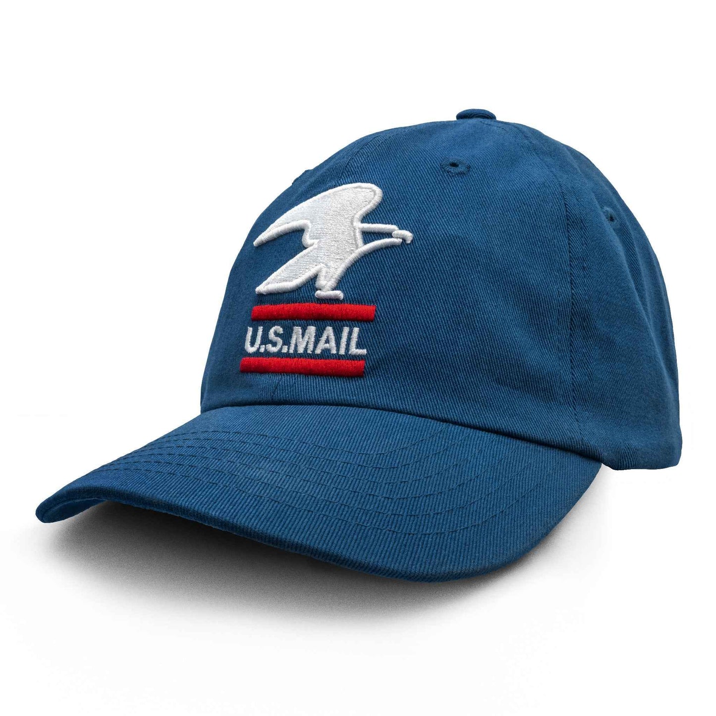 USPS U.S. Mail Eagle Embroidered Baseball Cap | Blue