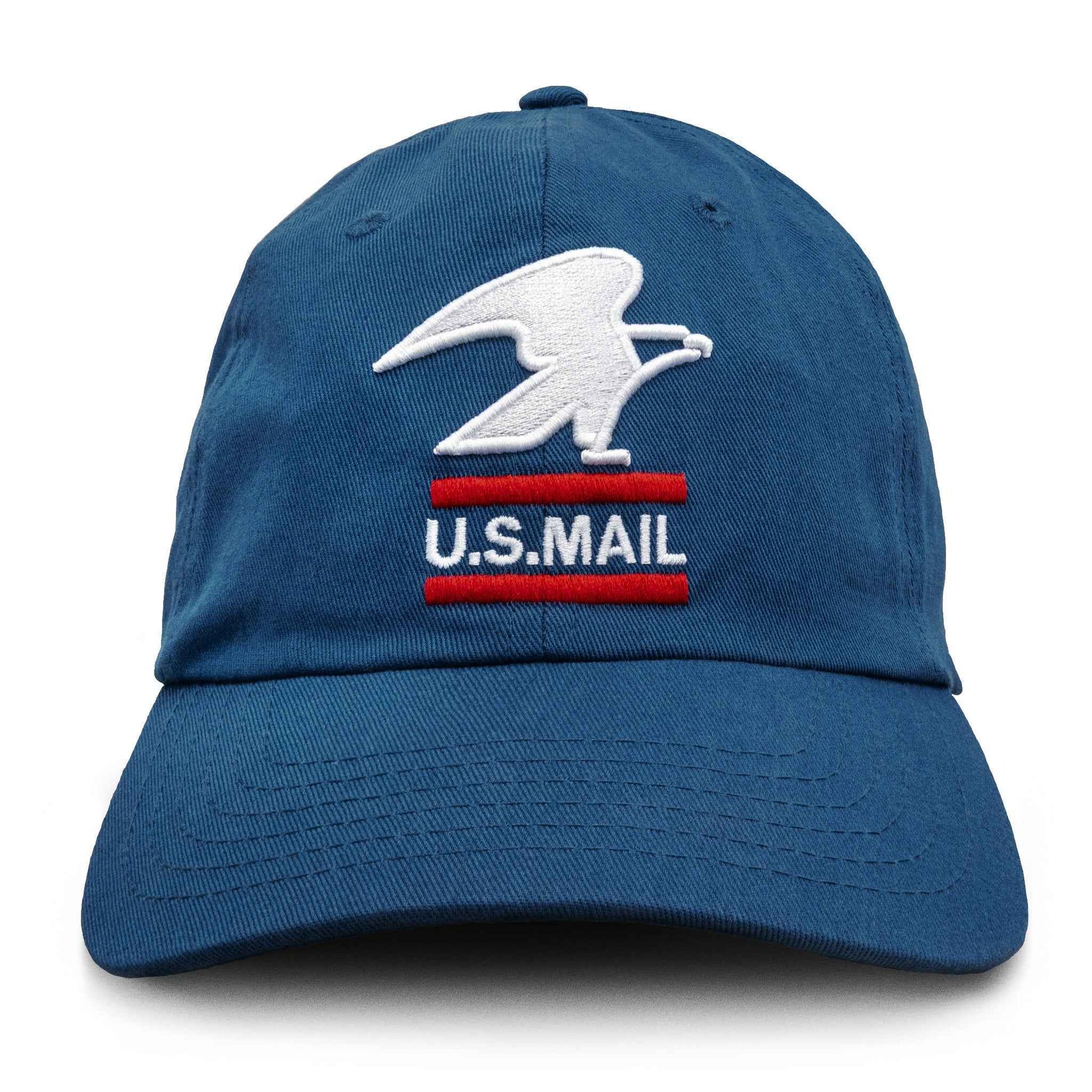 USPS U.S. Mail Eagle Embroidered Baseball Cap | Blue
