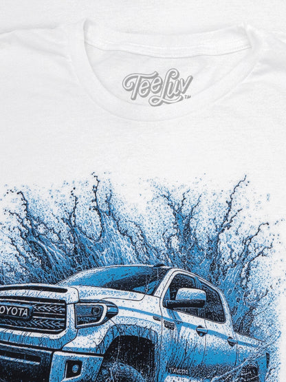 Toyota Tundra Pickup Truck T-Shirt – White