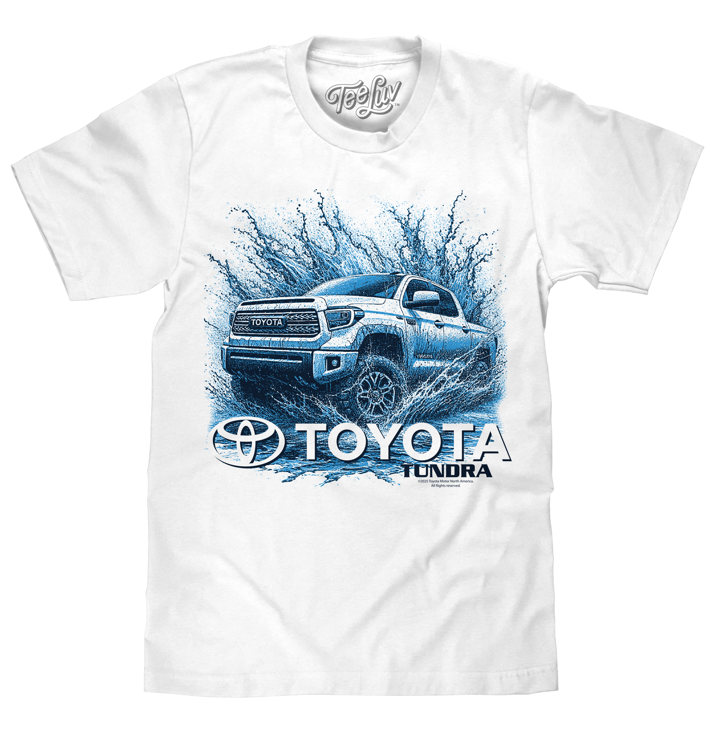 Toyota Tundra Pickup Truck T-Shirt – White