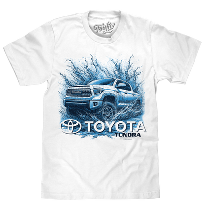 Toyota Tundra Pickup Truck T-Shirt – White