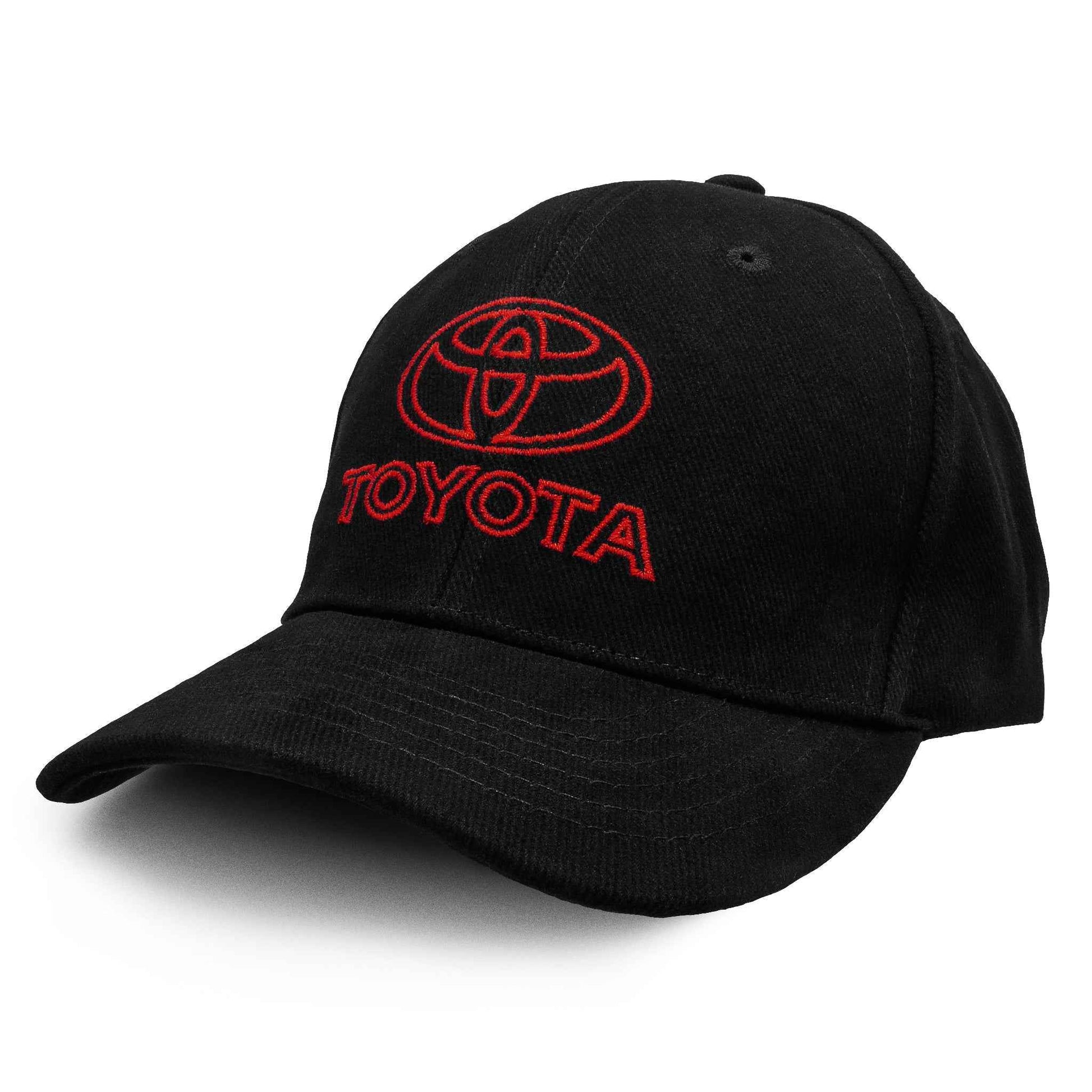 Toyota Oval Emblem Embroidered Baseball Cap | Black