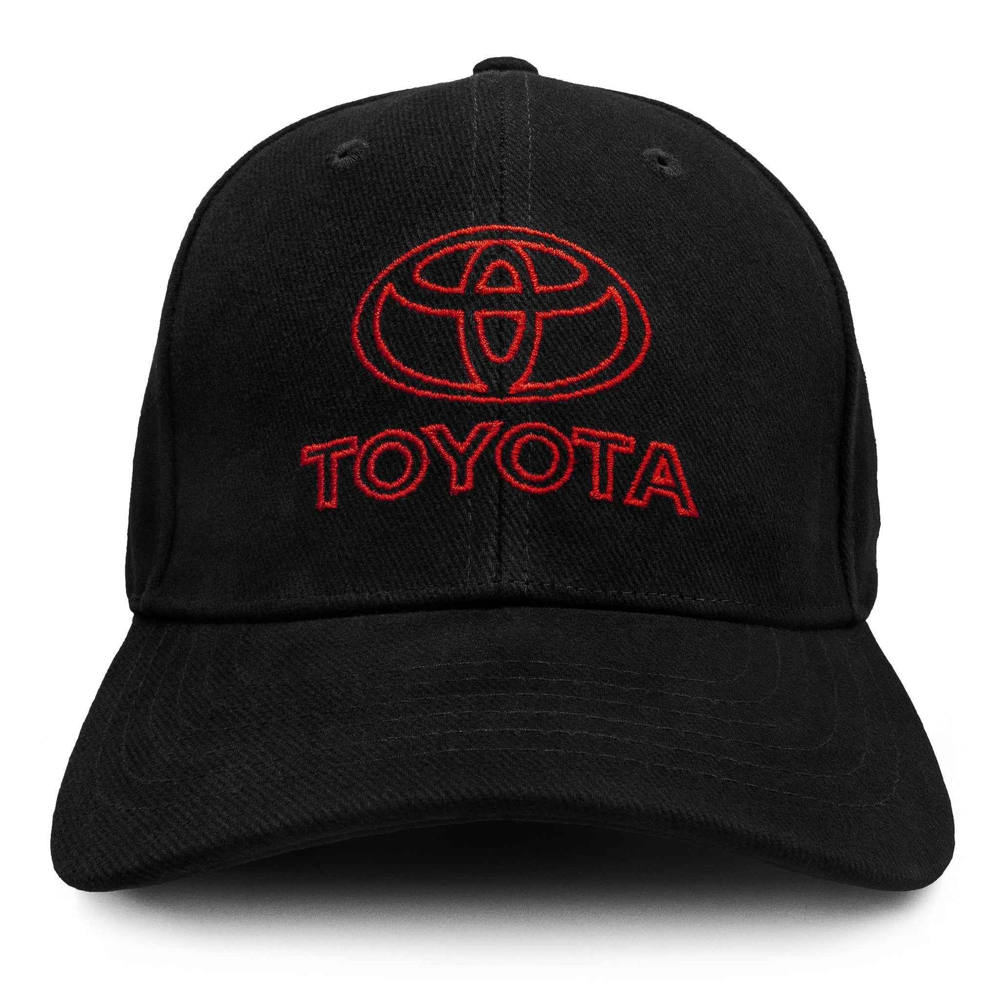 Toyota Oval Emblem Embroidered Baseball Cap | Black