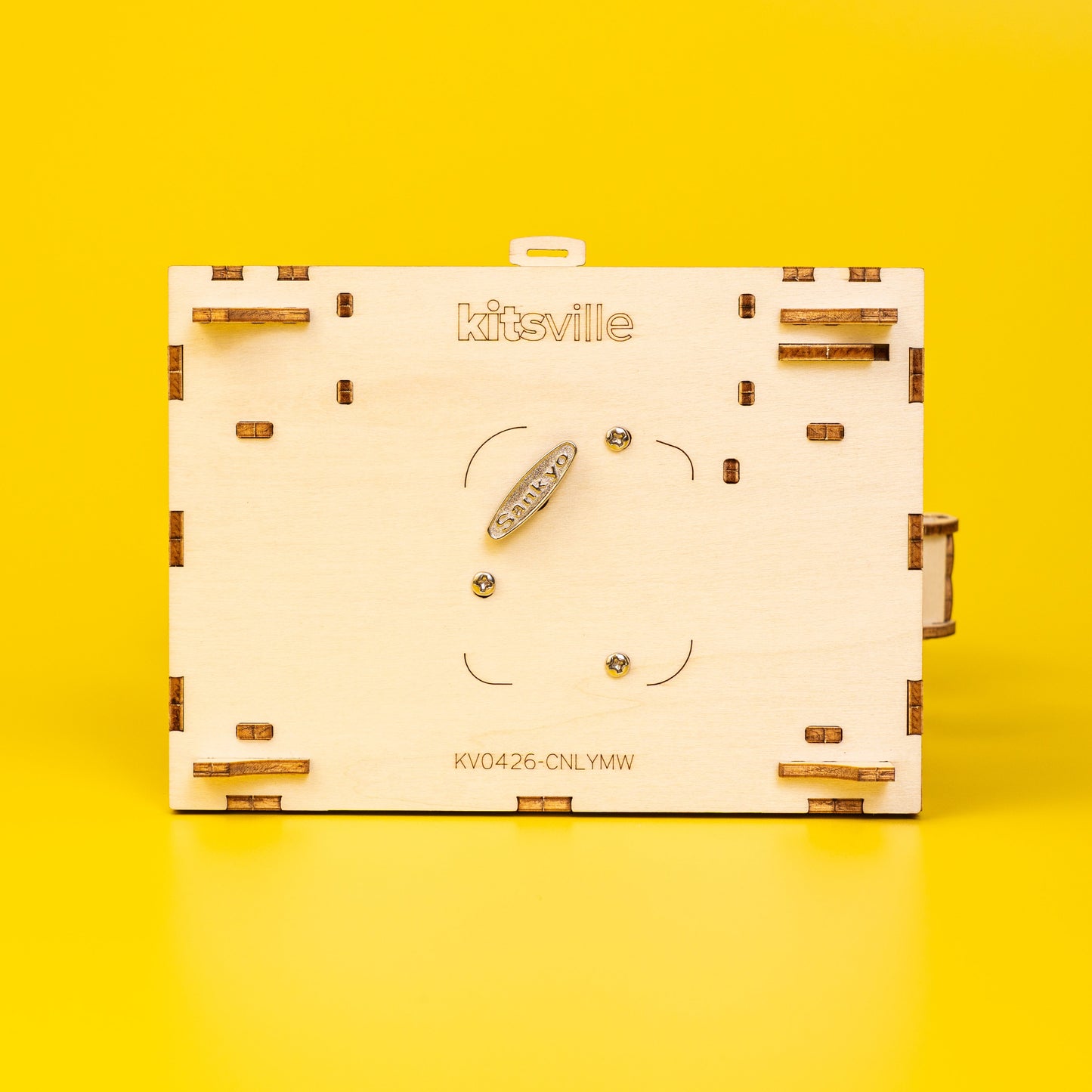 DIY Wooden Ferris Wheel Music Box Kit | Laser-Cut Wood | Rotating Ferris Wheel | 8 Music Options