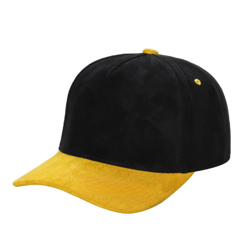 5-Panel Suede Snapback Cap | 29 Colors & Two-Tone Options - Niksstuff