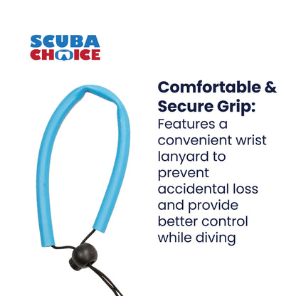 13" Aluminum Lobster Tickle Stick with Measurement Guide & Lanyard by Scuba Choice - Niksstuff
