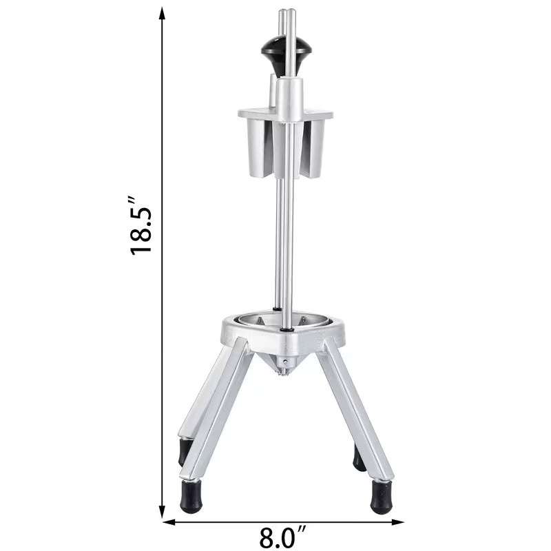8-Section Stainless Steel Commercial Fruit Wedger and Slicer
