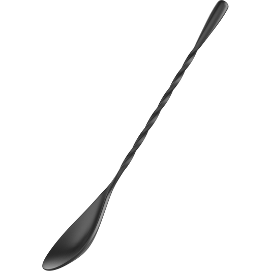 Cocktailier 7" Bar Spoon – Right Twist Black