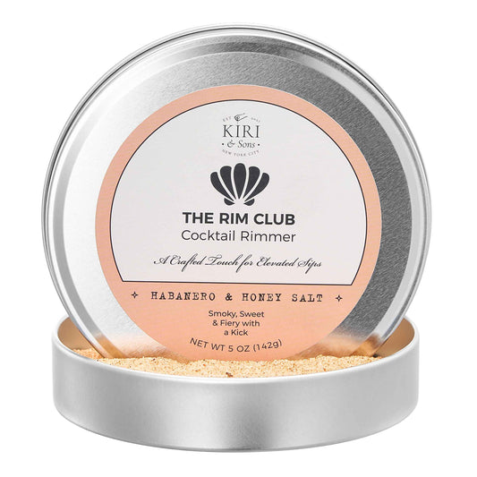 Kiri & Sons Habanero & Honey Margarita Salt Rimmer – Spicy-Sweet Cocktail Rim Salt | 5oz Tin
