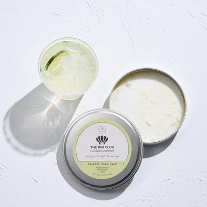 Kiri & Sons Classic Lime Margarita Salt Rimmer – Cocktail Rim Salt | 5oz Tin
