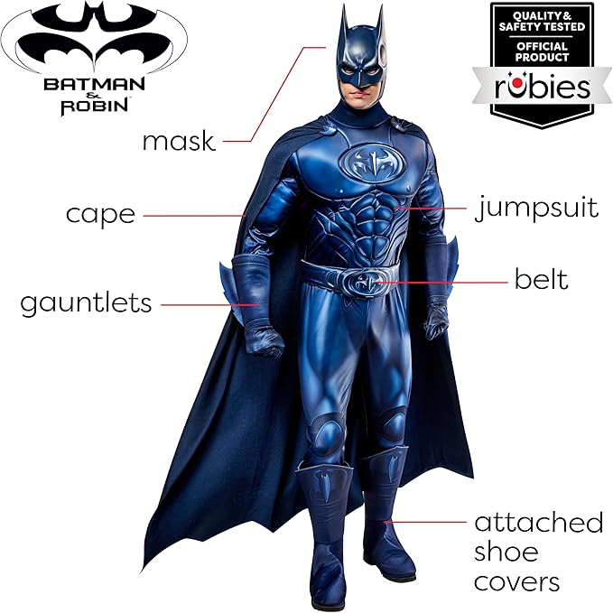 DC Batman & Robin Movie Batman Men's Costume