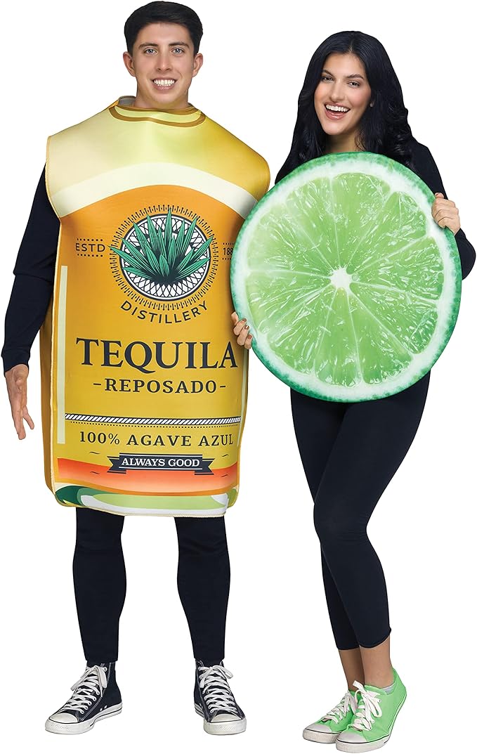 Tequila & Lime Couple Adult Costume Set - One Size