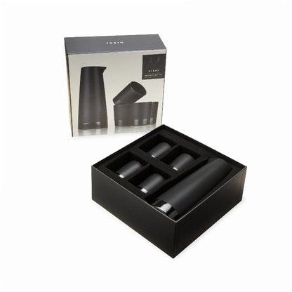 5-Piece Stoneware Sake Set by Viski - Niksstuff