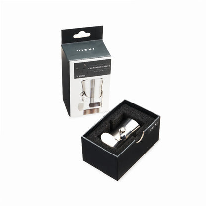 Stainless Steel Heavyweight Champagne Stopper by Viski - Niksstuff