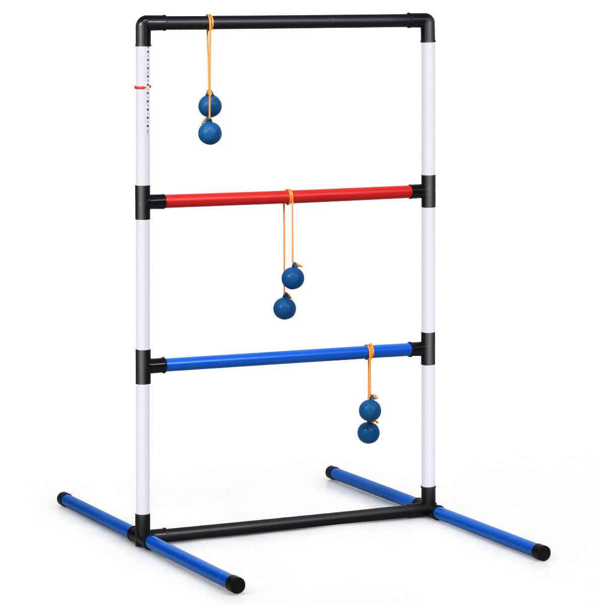 Ladder Ball Toss Game with Bolas, Score Tracker and Carry Bag