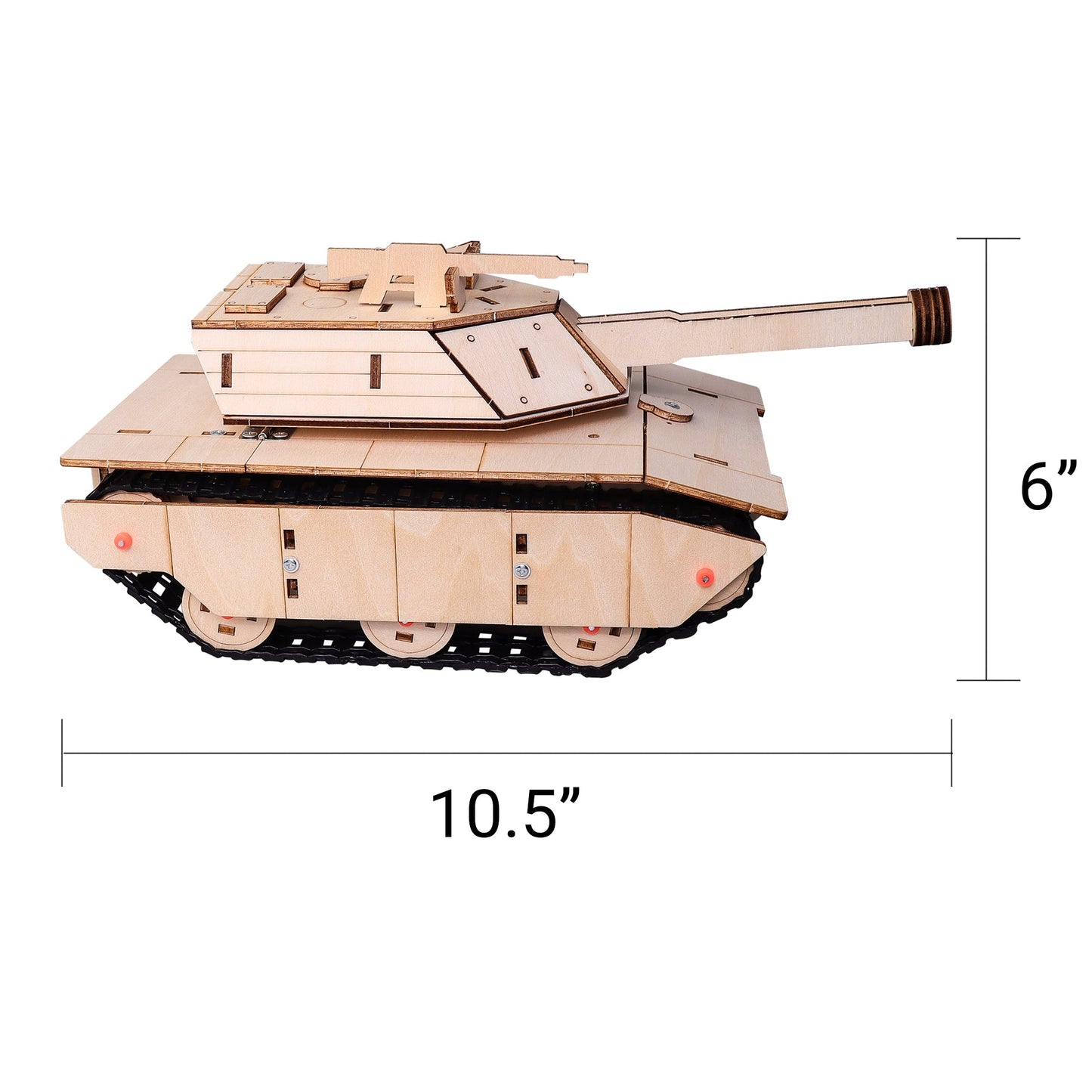 RC TankCam DIY Kit | Battle & Camera Mode STEM Toy for Ages 12+ - Niksstuff