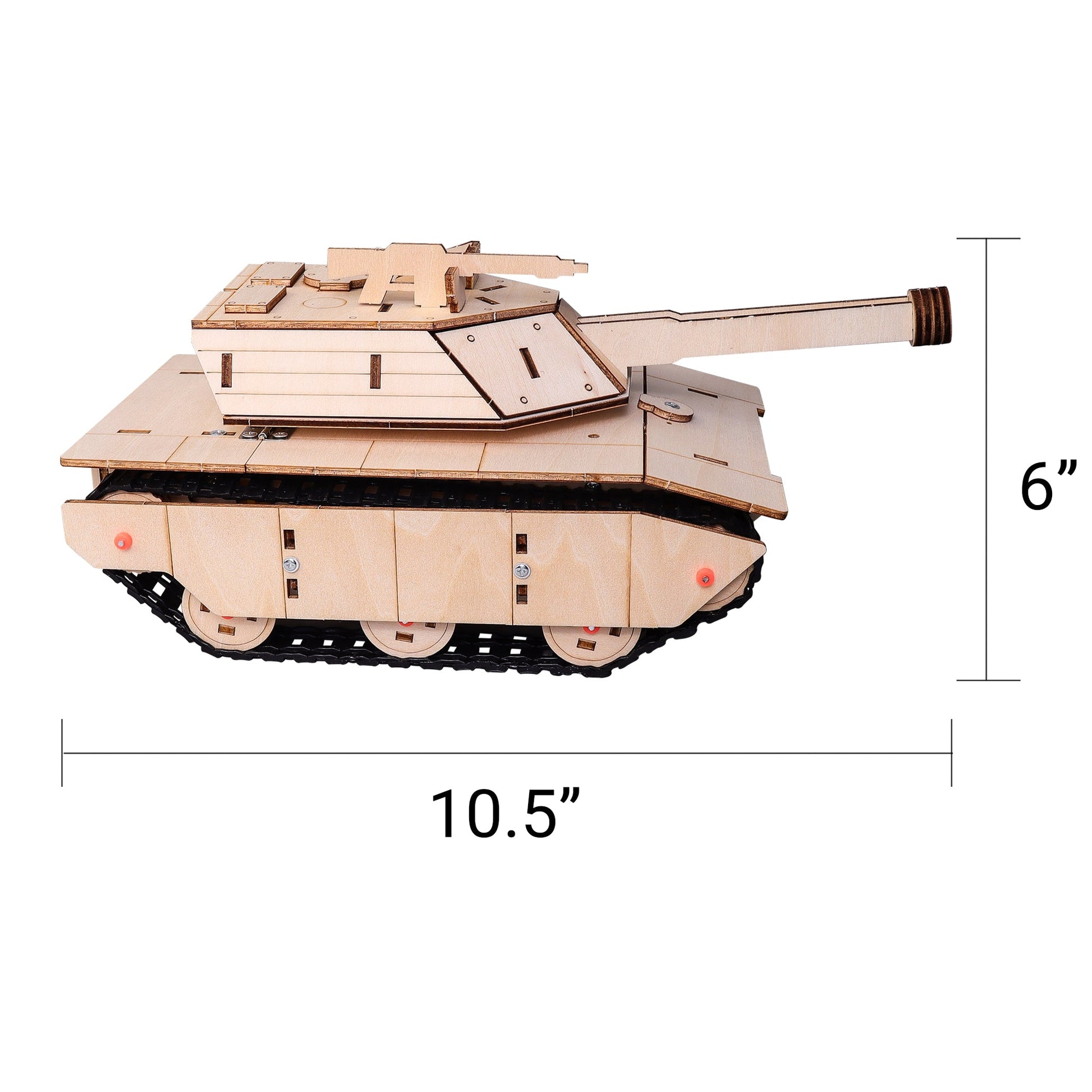 RC TankCam DIY Kit | Battle & Camera Mode STEM Toy for Ages 12+ - Niksstuff