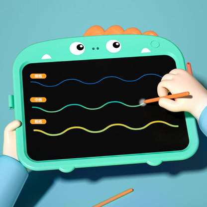 Kids LCD Writing Tablet 13.5" | Large Color Display | One-Click Erase | Waterproof | Teal, Yellow or Pink