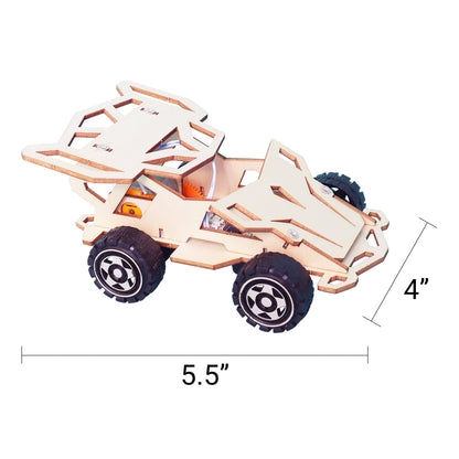 Infrared RC Car DIY Kit | IR Science STEM Toy for Kids Ages 8+ - Niksstuff