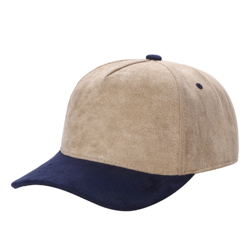 5-Panel Suede Snapback Cap | 29 Colors & Two-Tone Options - Niksstuff