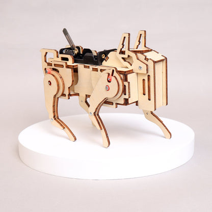Robot Dog STEM Kit | Sound-Activated DIY Toy for Kids Ages 8+ - Niksstuff