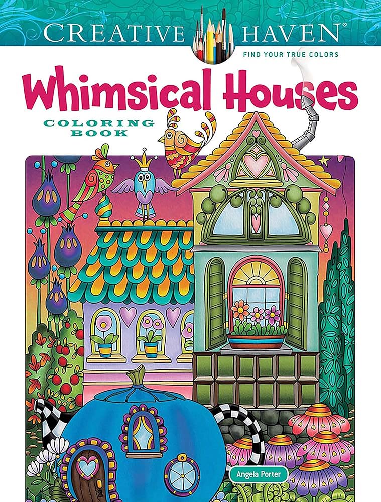 Adult Coloring Book Bundle | 5-Pack | Creative Haven Series | Celtic, Cities, Geometric & More