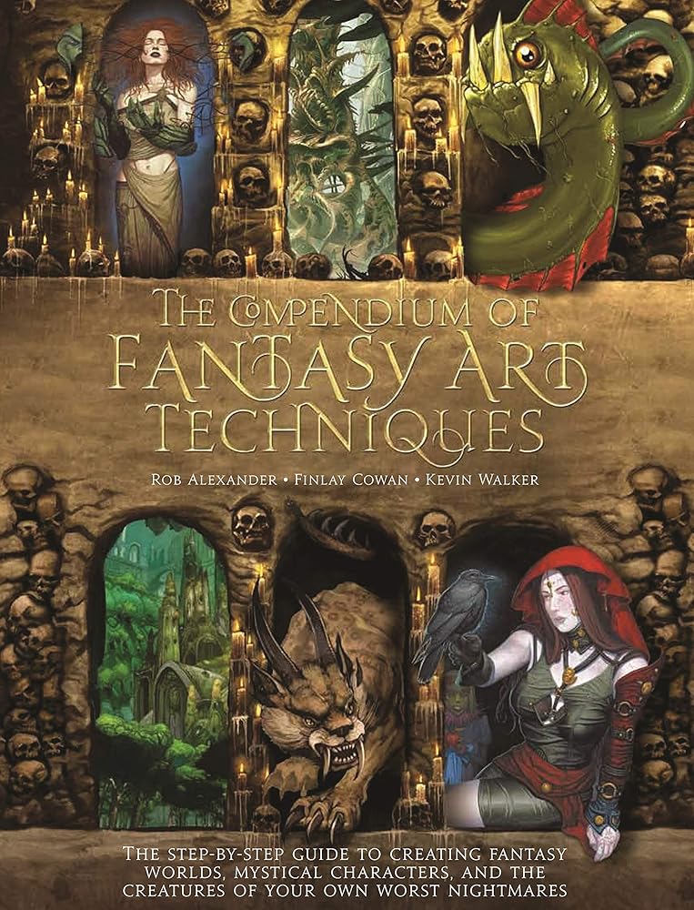 The Compendium of Fantasy Art Techniques: Step-by-Step Guide