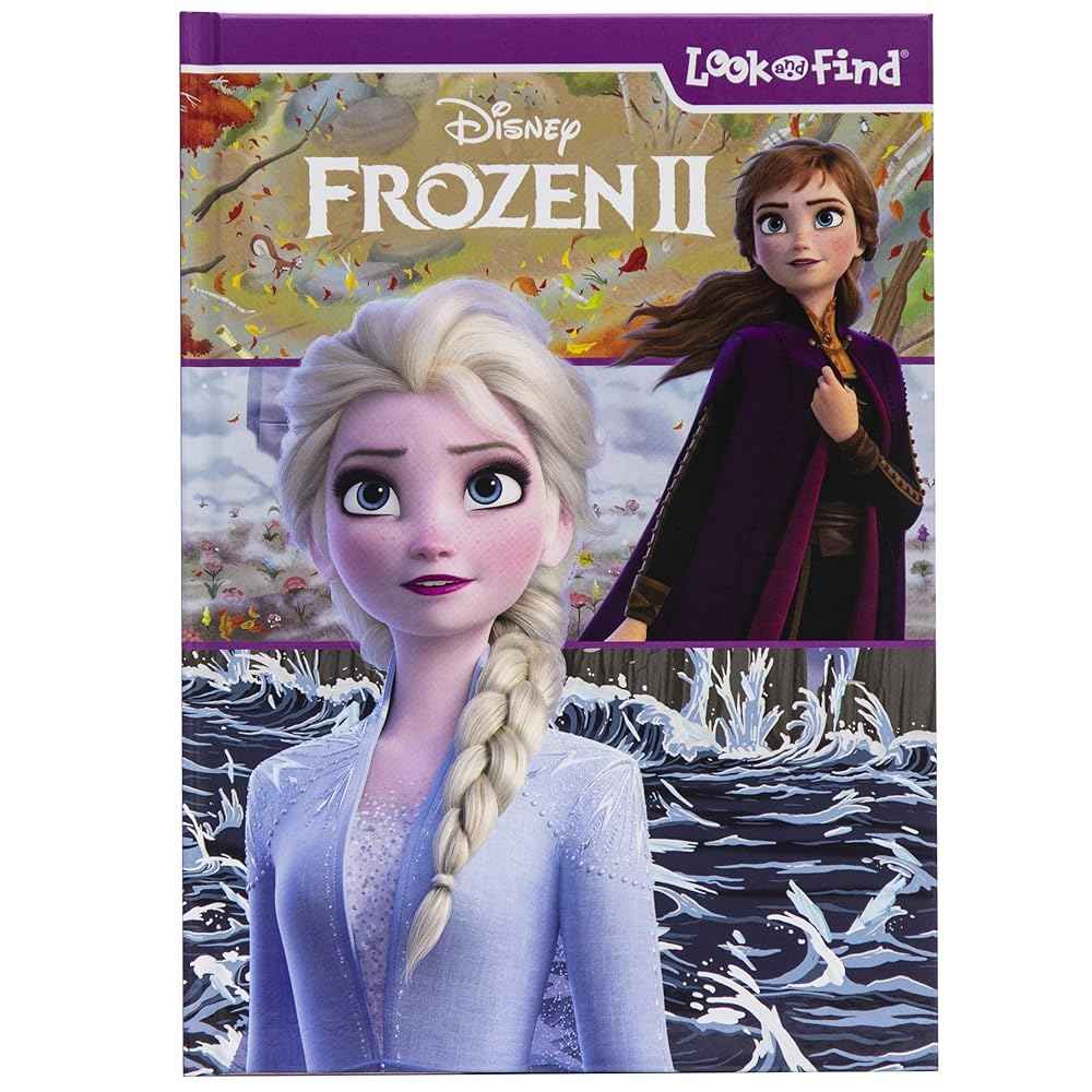 Disney Frozen 2 Look and Find Activity Book | Anna, Elsa, Olaf & More | PI Kids